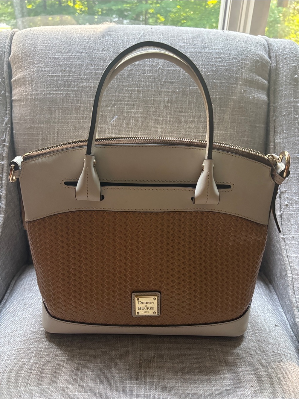 Dooney & Bourke Beacon Textured leather dome multi way bag - Picture 2 of 15